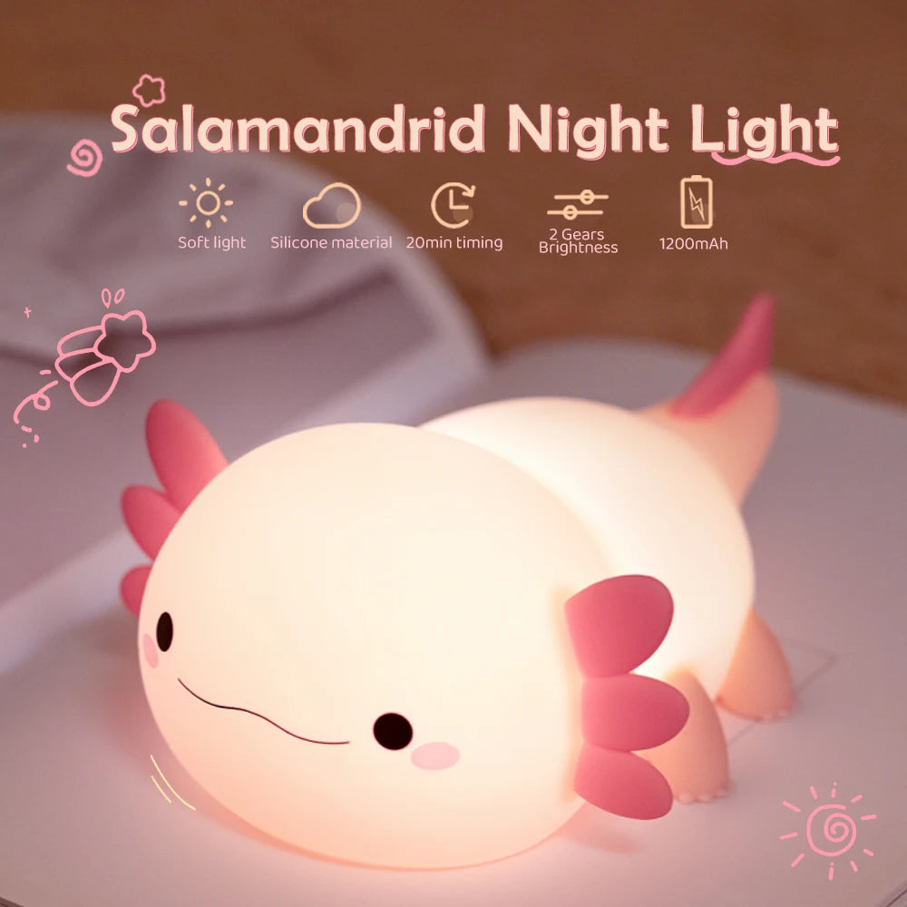 Adorable Mushroom Night Light β 2-Level Dimmable Red Panda Lamp for Nursery, Perfect for Sleep Time π