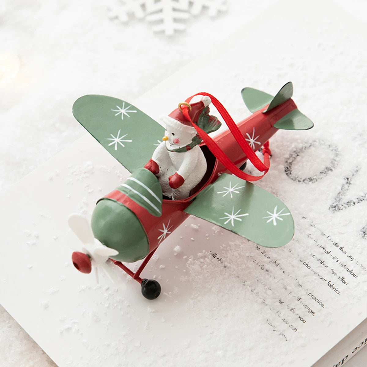 Christmas Tree Hanging Decorations: Airplane, Santa Claus, Snowman Pendants βοΈπ
βοΈ