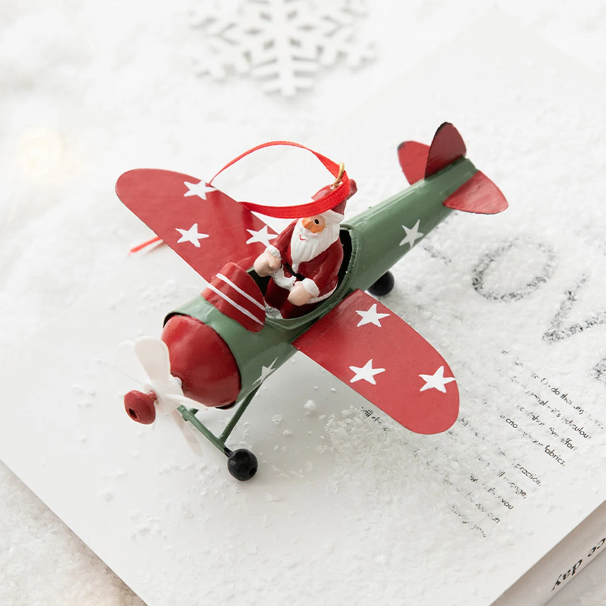 Christmas Tree Hanging Decorations: Airplane, Santa Claus, Snowman Pendants βοΈπ
βοΈ