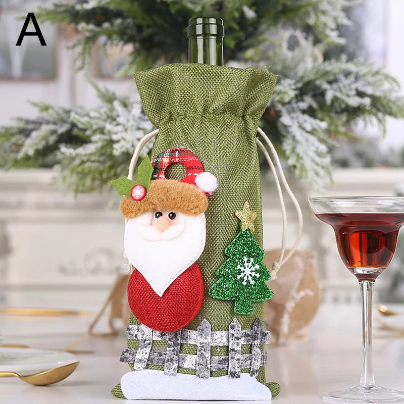 Christmas Wine Bottle Covers π
βοΈ