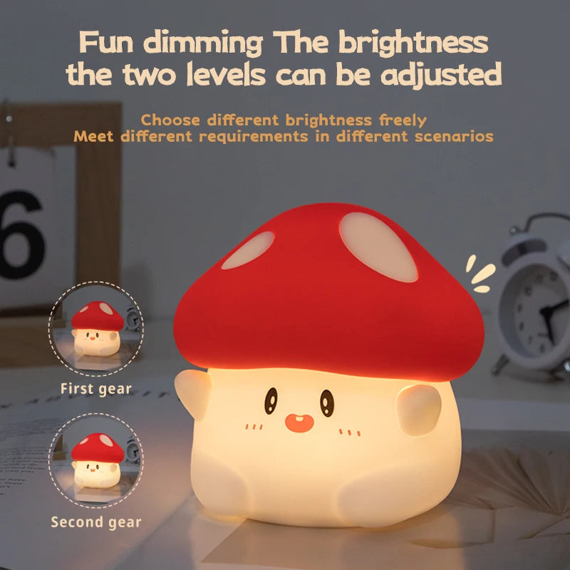 LED Night Light - Cute Cartoon Table Lamp for Kids' Birthdays and Nurseriest