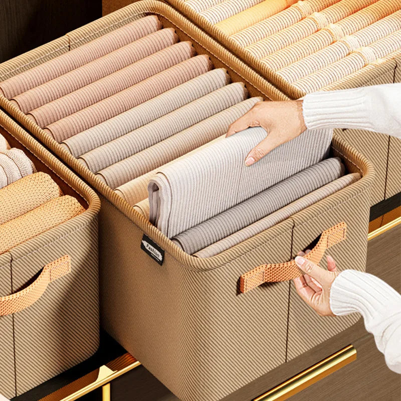 Clothes Organizer – Convenient Storage for Jeans, Sweaters, and Pants