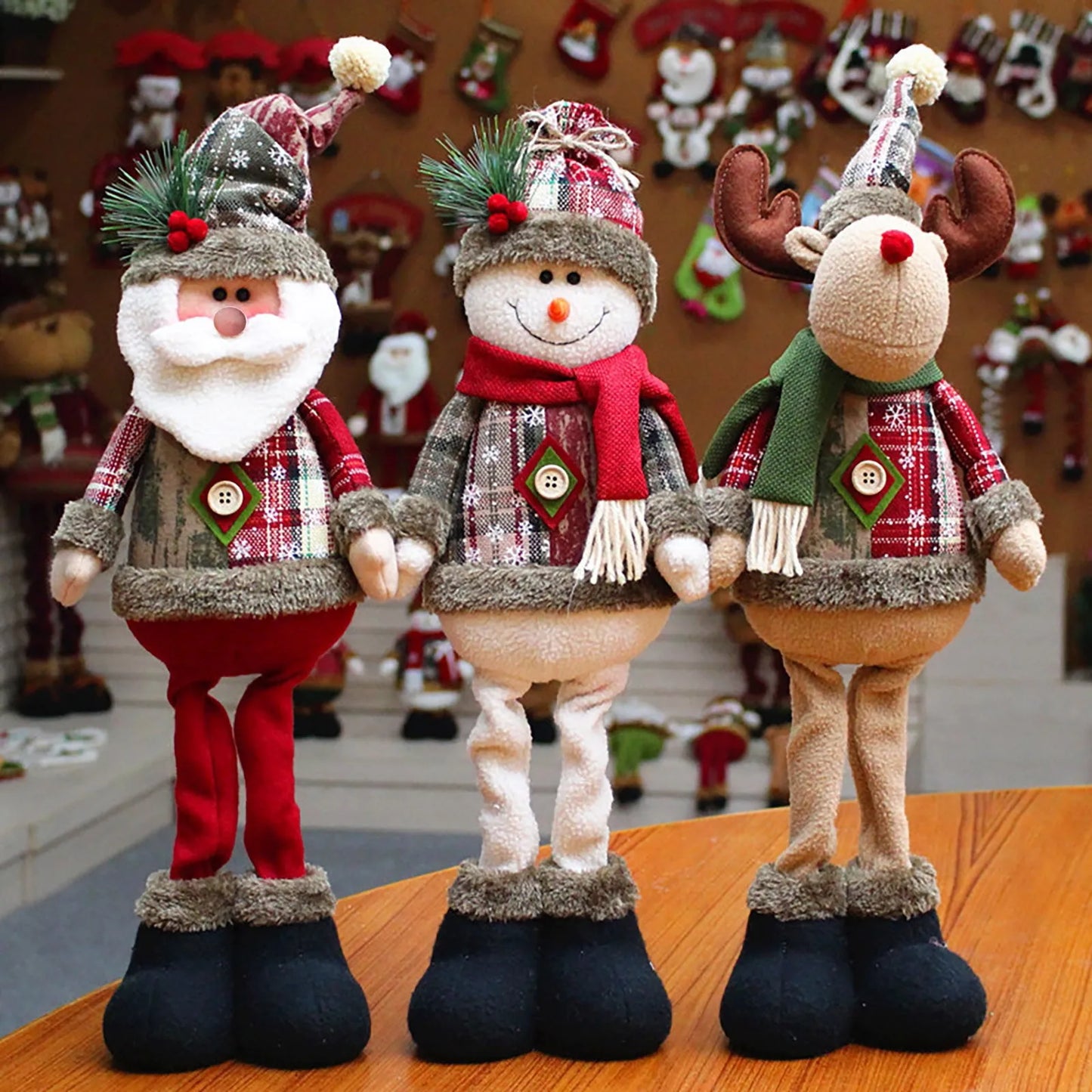 3PCS Festive Christmas Dolls Set π
βπ¦