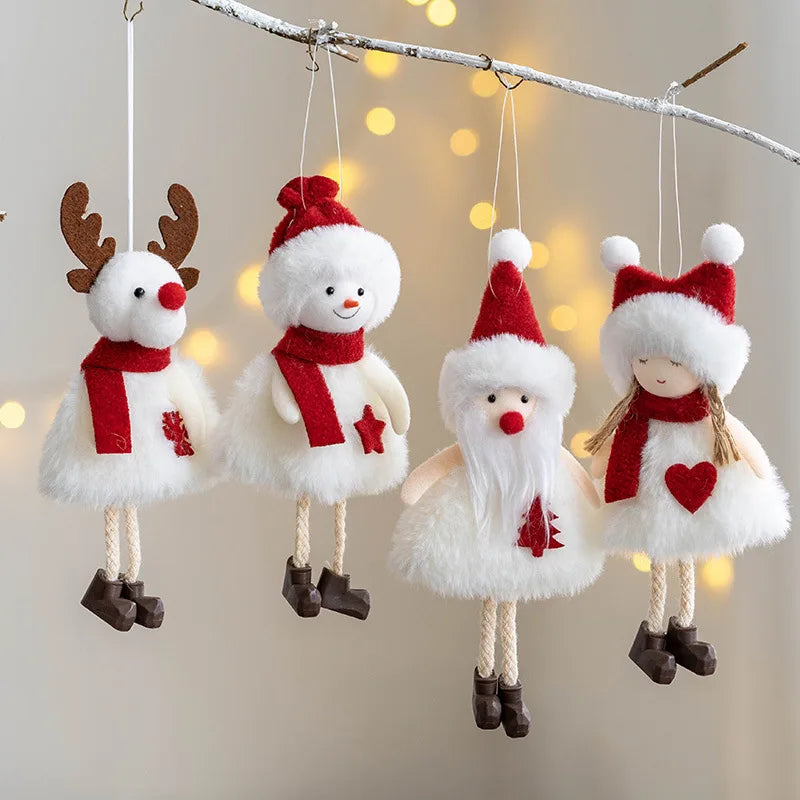 Christmas Decoration Plush Angel Girl Doll Pendant ππΌ
