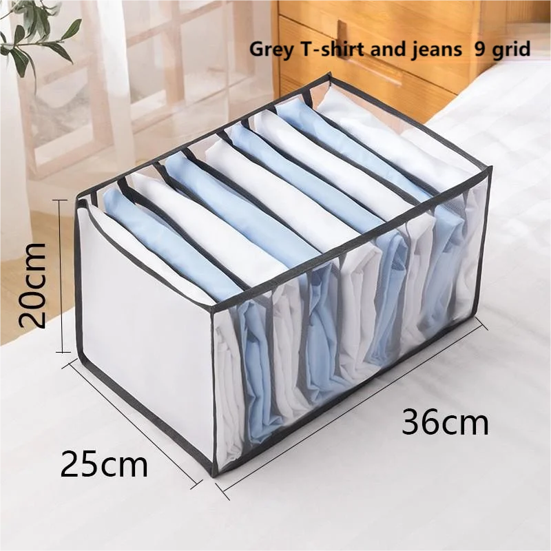 1pc Foldable Underwear Drawer Organizer – Storage Box for Underpants, Socks, and Bras