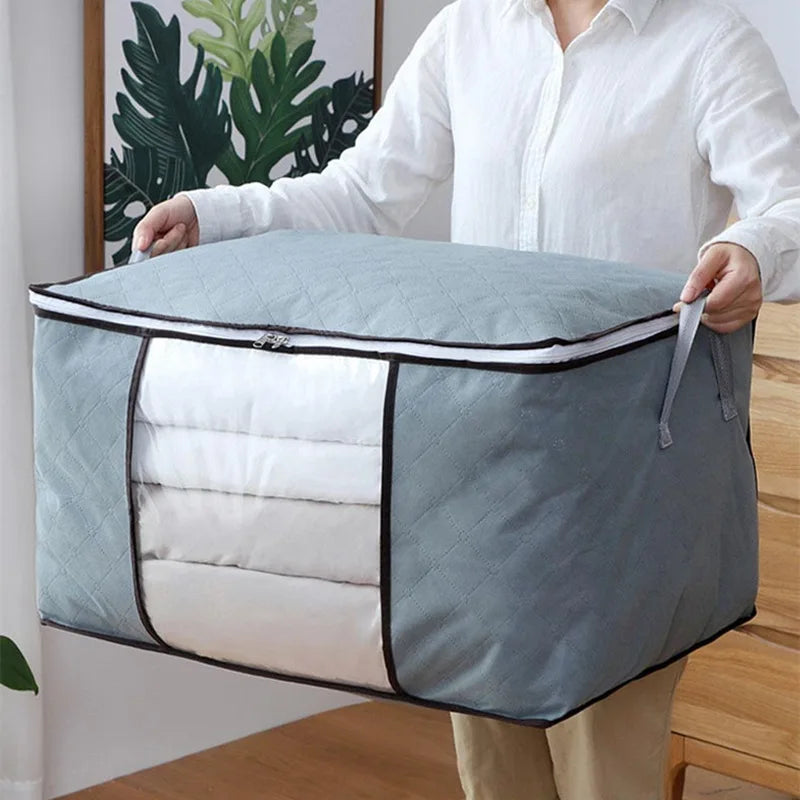 Durable Non-Woven Quilt Storage Bag – High-Capacity Organizing and Moving Solution