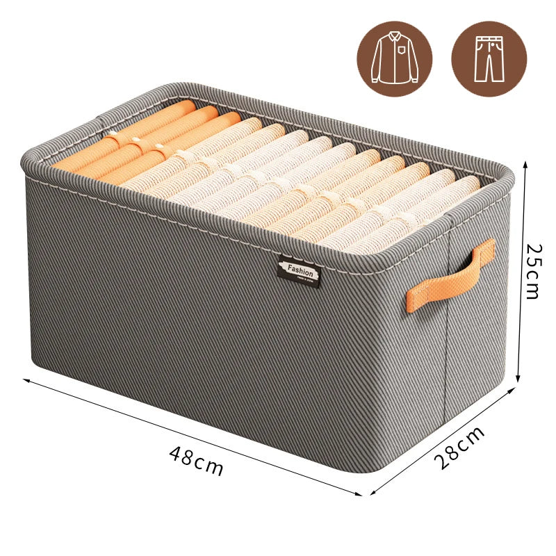Clothes Organizer – Convenient Storage for Jeans, Sweaters, and Pants