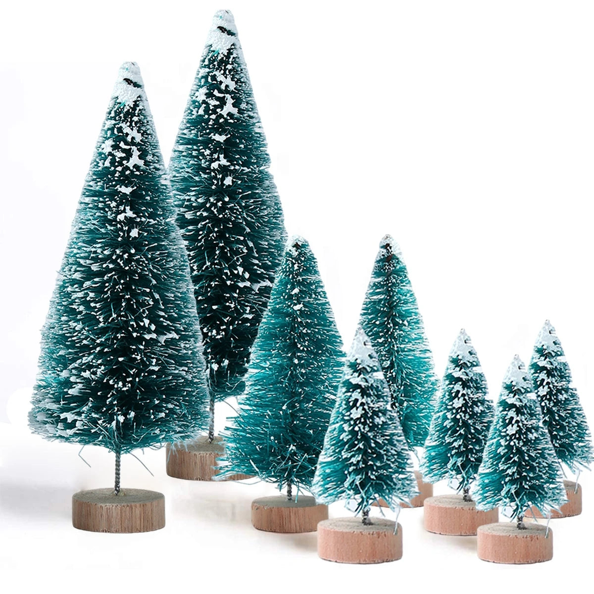 π Artificial Mini Wooden Christmas Tree β Tabletop Ornament Decor π