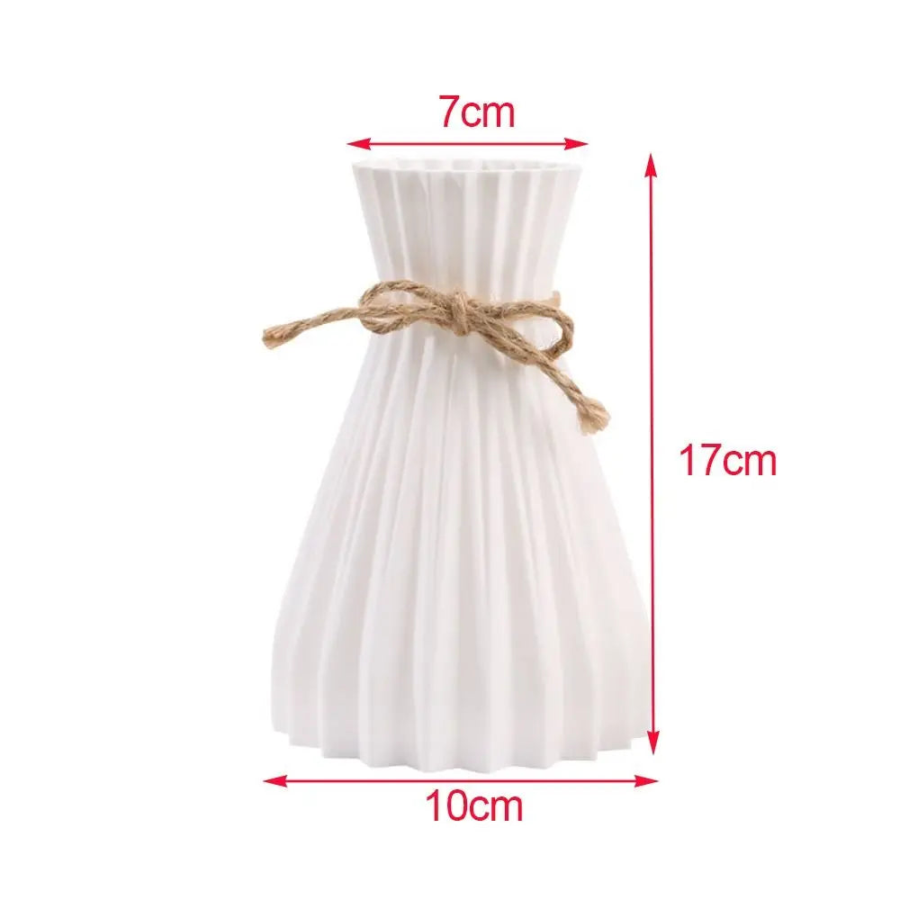 New Living Room Anti-Ceramic Flower Pot β Imitation Ceramic Plastic Flower Vase, Simple and Elegant Design πΌ