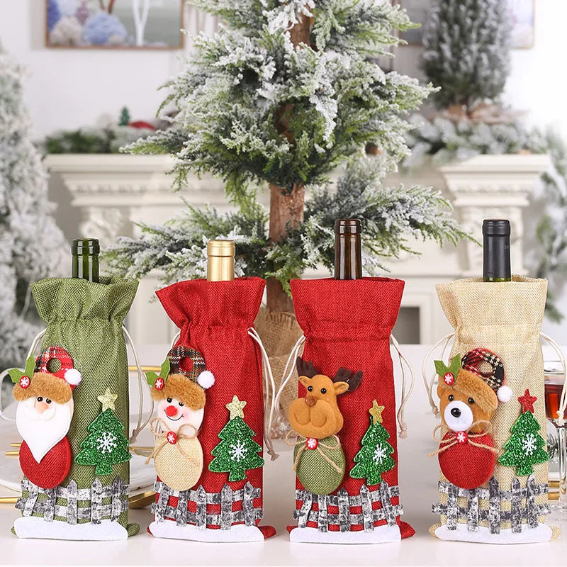 Christmas Wine Bottle Covers π
βοΈ
