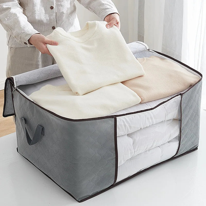 Durable Non-Woven Quilt Storage Bag – High-Capacity Organizing and Moving Solution