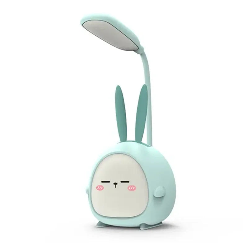 Adorable LED Animal Table Lamp - Adjustable, Eye-Friendly Night Light for Kids' Bedrooms & Bedside