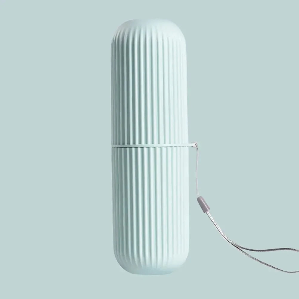 Portable Travel Toothbrush and Toothpaste Holder