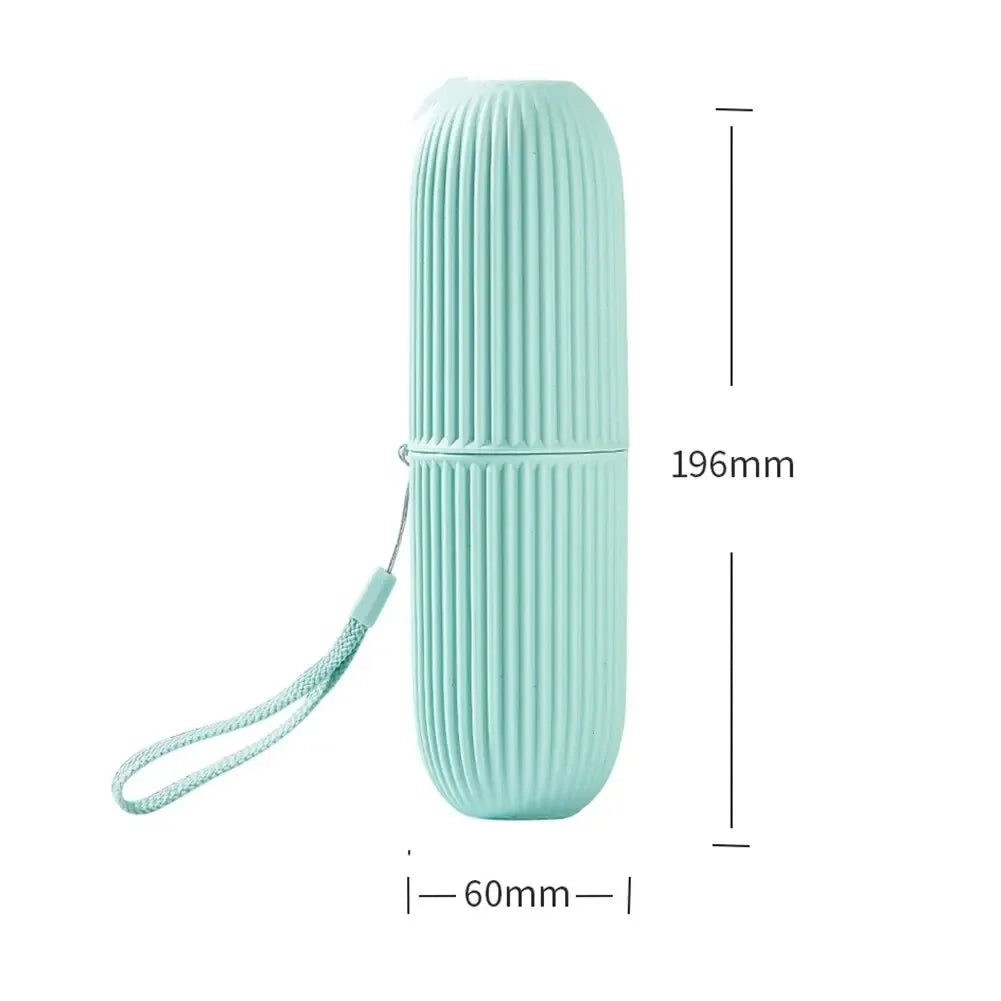 Portable Travel Toothbrush and Toothpaste Holder