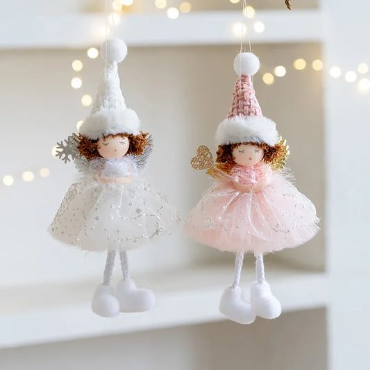 🎄 Navidad Christmas Angel Dolls – Xmas Tree Pendant Ornaments 🎄